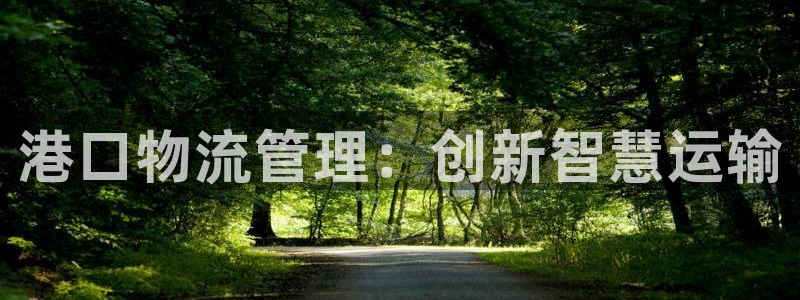 超凡国际南宫娱乐官网：港口物流管理：