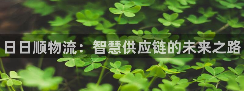 超凡国际官网下载多少钱：日日顺物流：